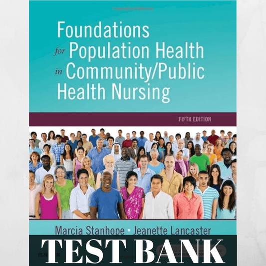 foundations for population health in community public health nursing 5e